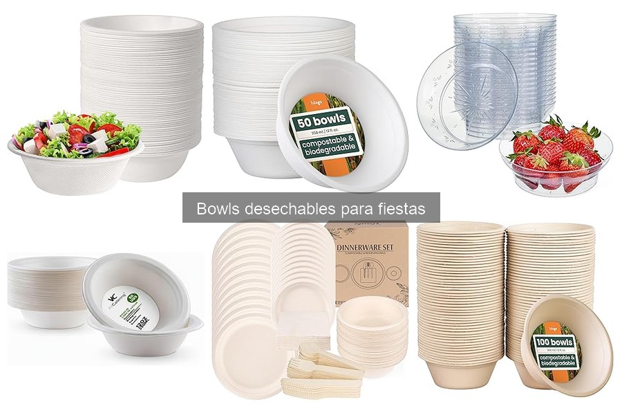 Alternativas Ecológicas a los Bowls Desechables para Fiestas