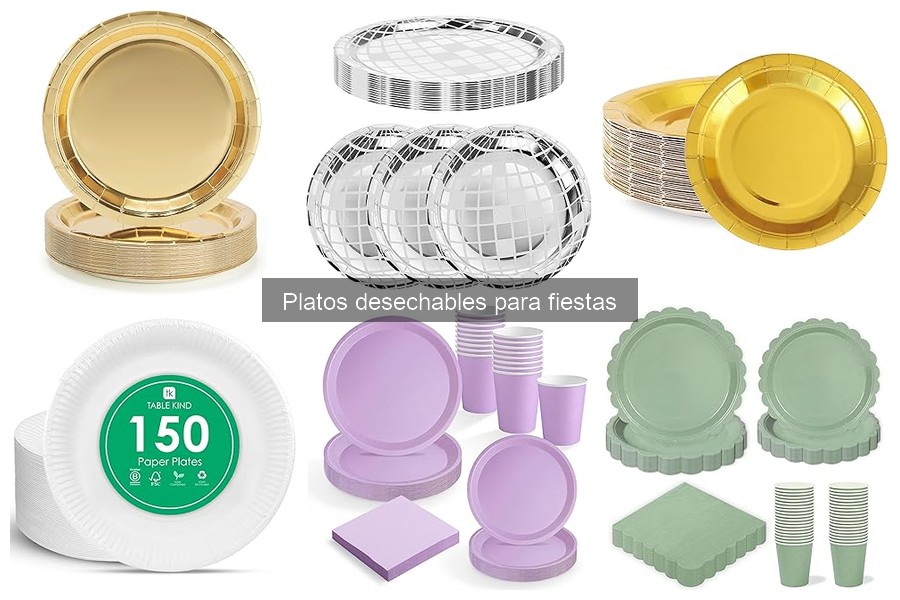 Alternativas ecológicas a los platos desechables para fiestas