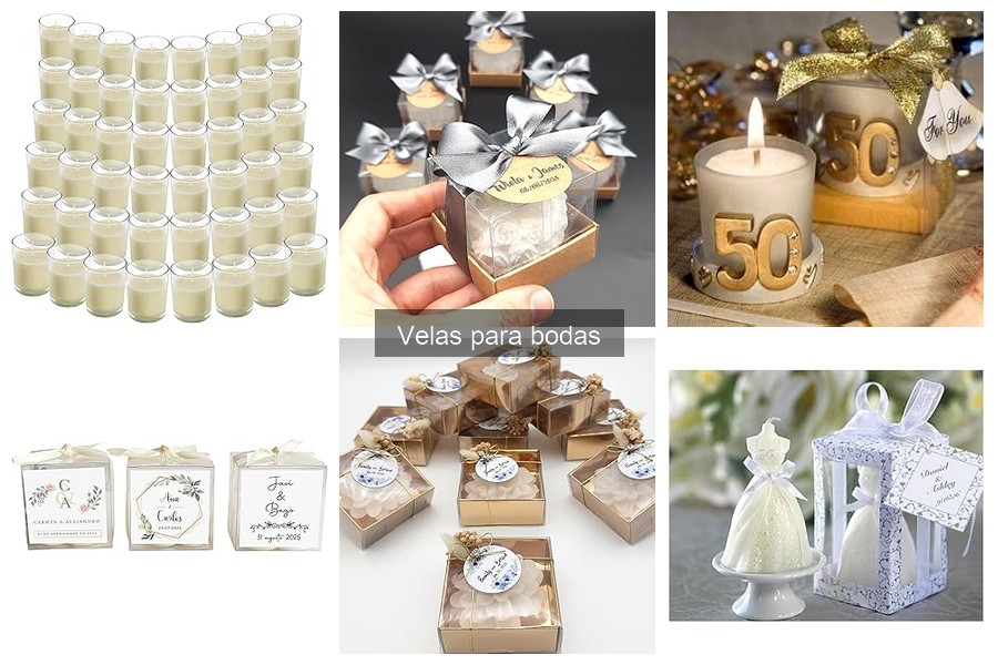 Alternativas innovadoras a las velas tradicionales para bodas