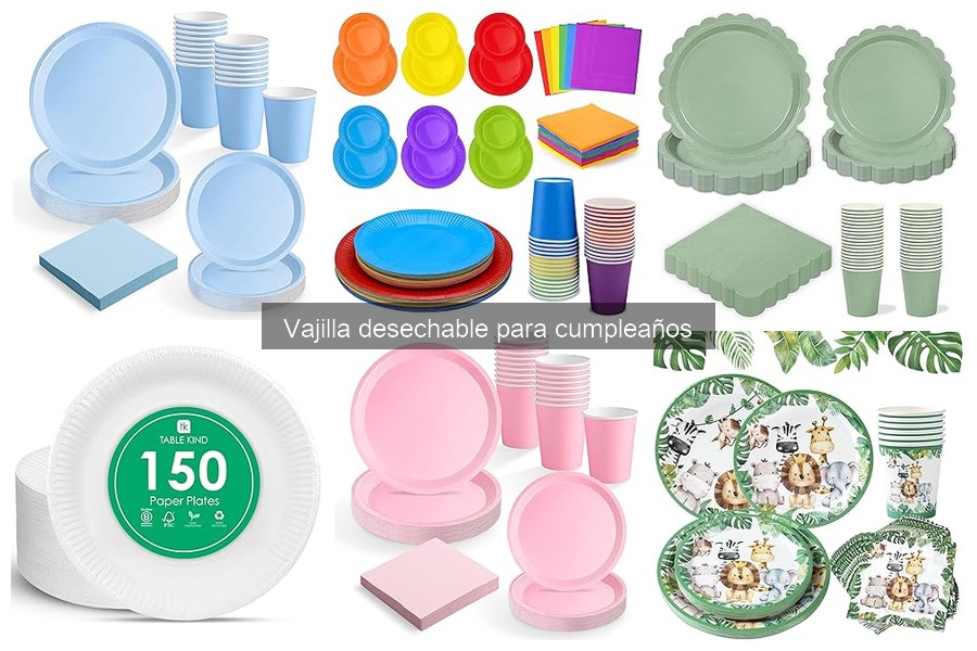 Alternativas sostenibles a la vajilla desechable para cumpleaños