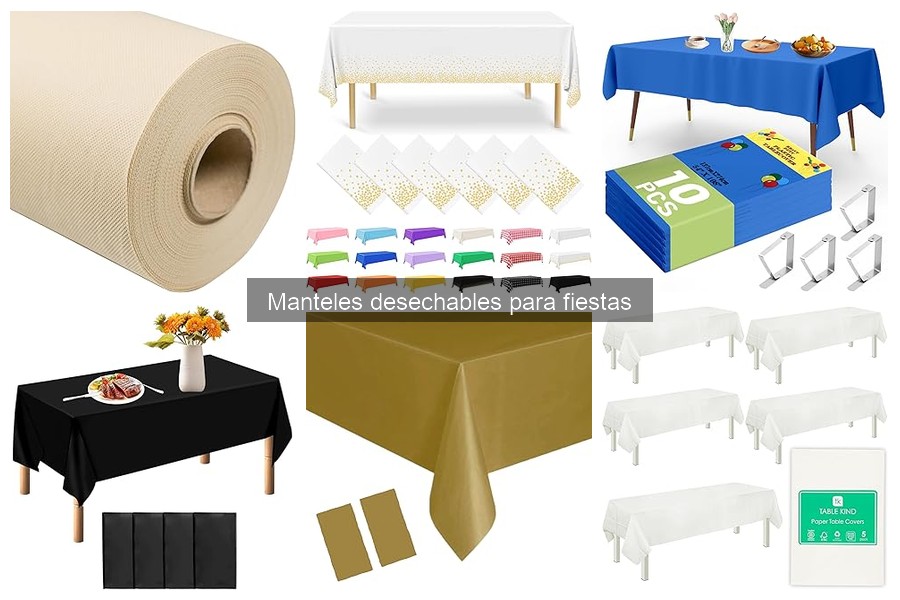 Alternativas sostenibles a los manteles desechables