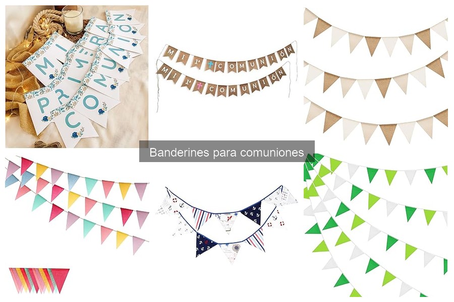 Banderines para Comuniones: ¿Son Ecológicos?