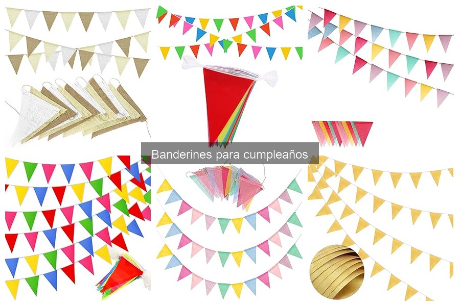 Banderines para Cumpleaños Temáticos: Ideas Creativas