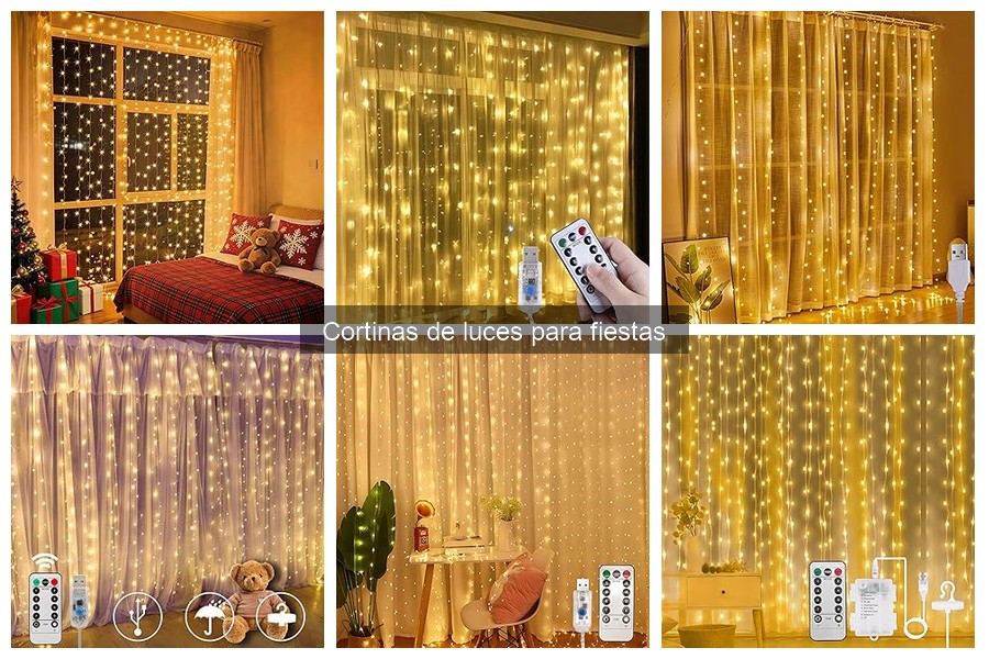 Beneficios de usar cortinas de luces en fiestas y eventos