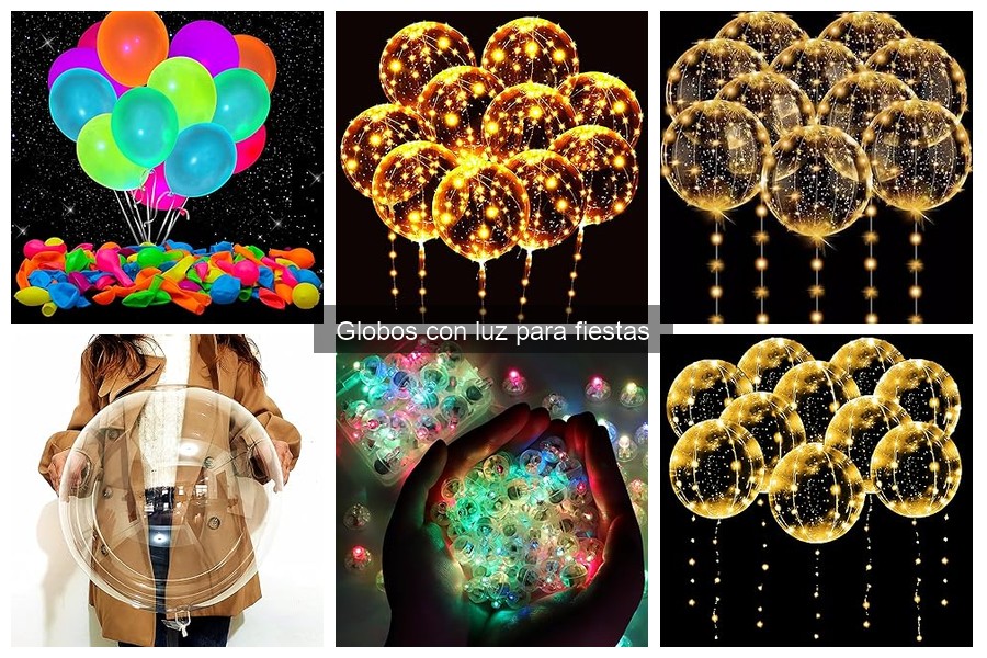Beneficios de usar globos con luz en fiestas y eventos