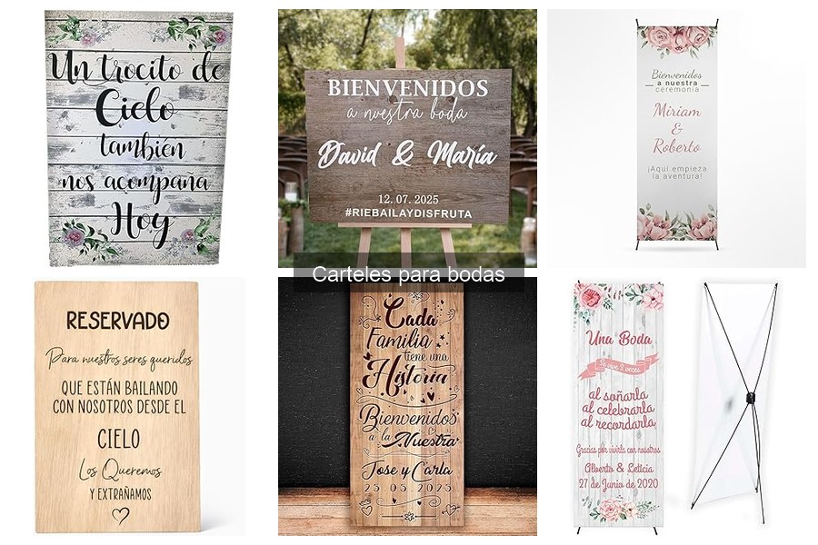 Carteles DIY para bodas: Tutorial paso a paso