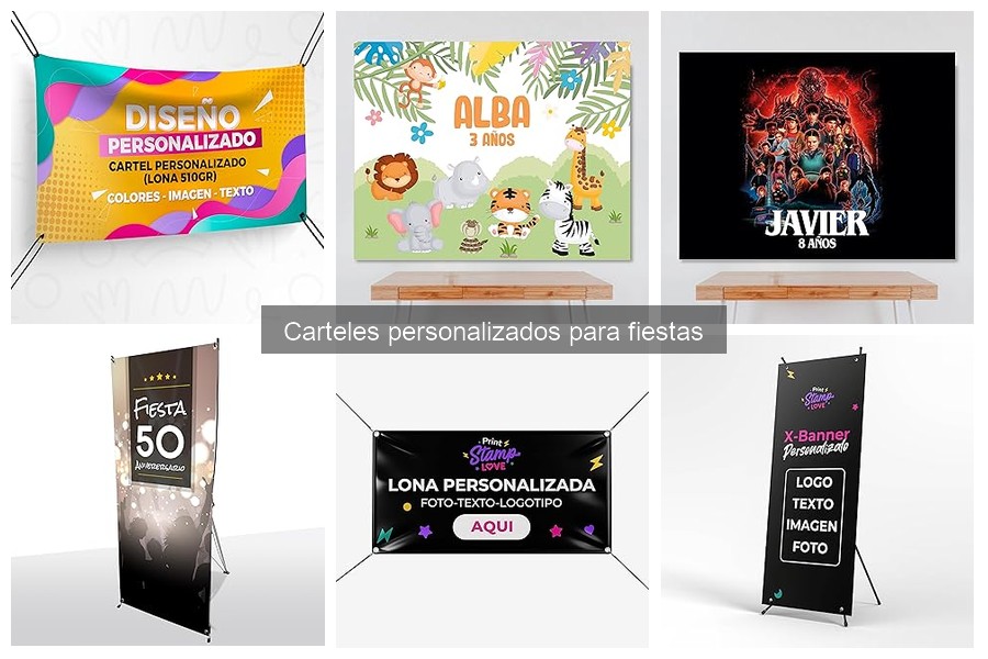 Carteles Personalizados vs. Estándar: ¿Cuál Elegir para tu Fiesta?