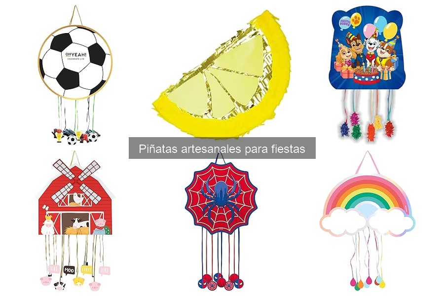Celebraciones culturales con piñatas artesanales