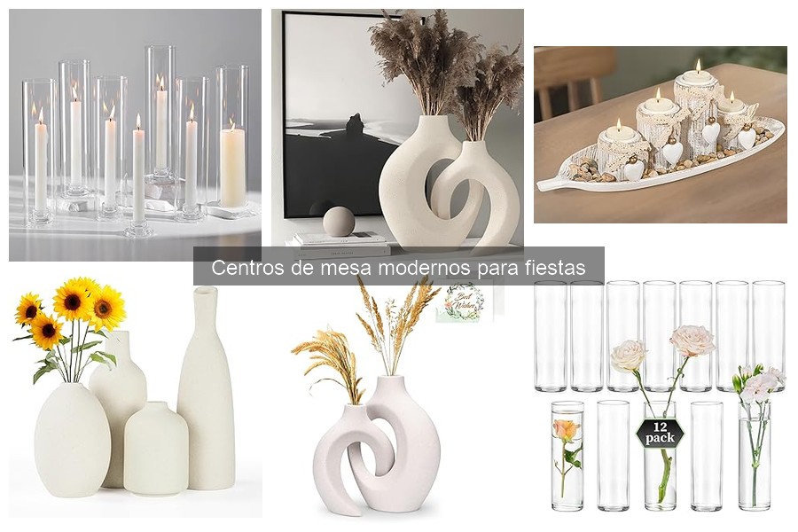 ** Centros de Mesa Modernos para Fiestas: ¿Qué Son y Cómo Elegirlos?