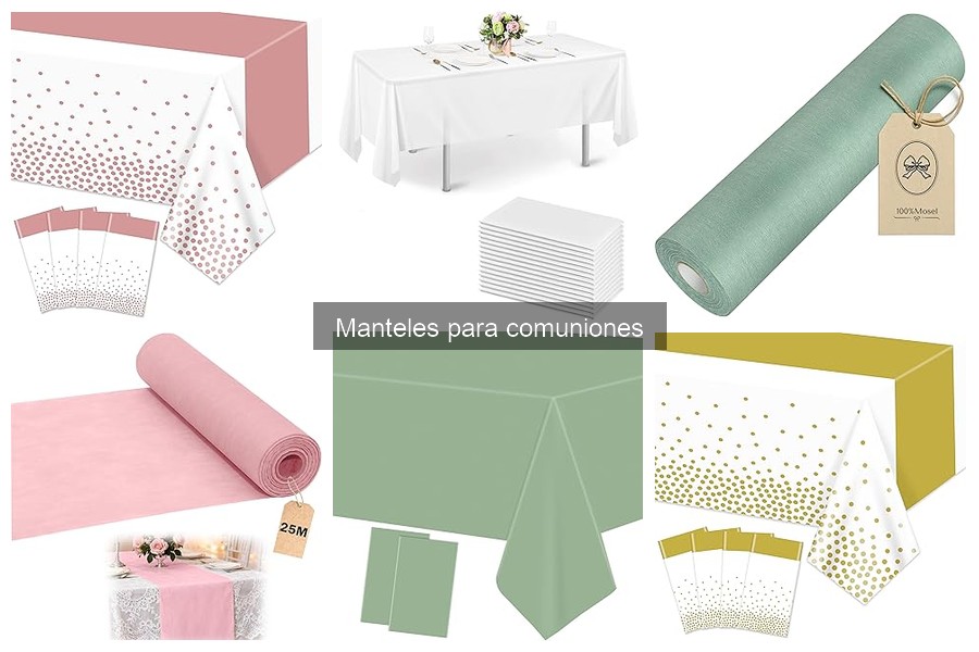 Colores Populares de Manteles para Comuniones 2023