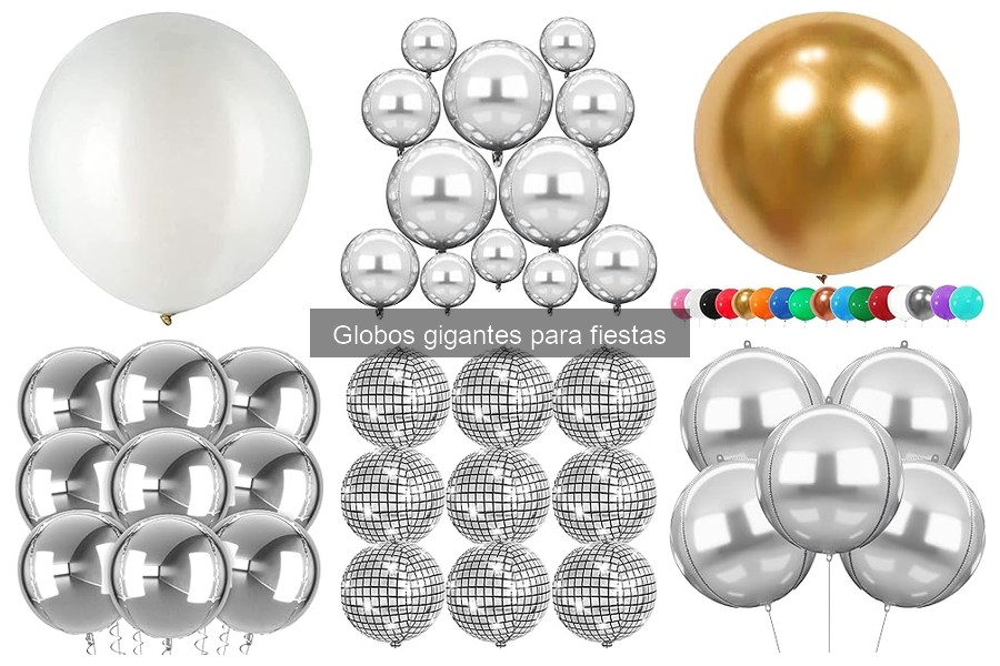 Cómo alargar la vida de los globos gigantes para fiestas