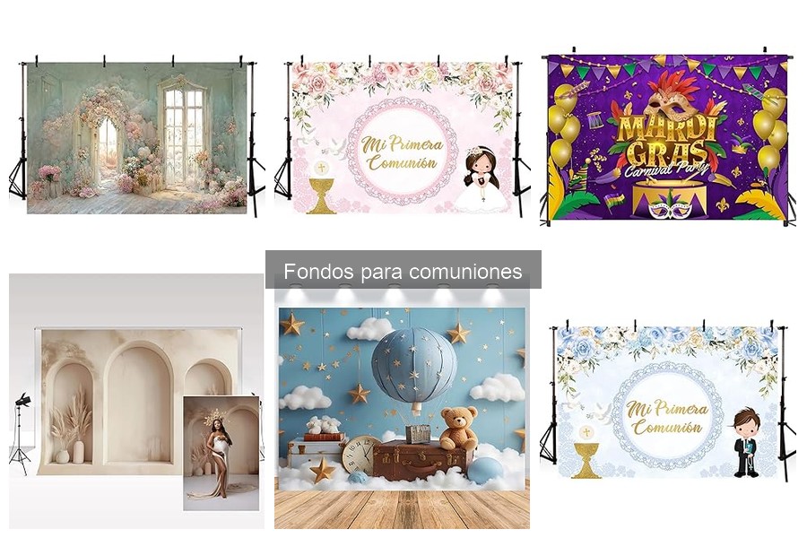Cómo combinar fondos para comuniones con decoraciones