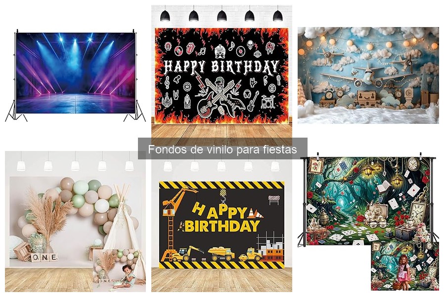 Cómo cuidar y mantener fondos de vinilo para fiestas