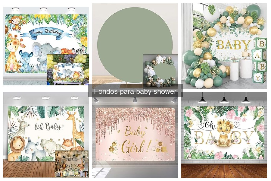 Cómo cuidar y mantener tu fondo para baby shower