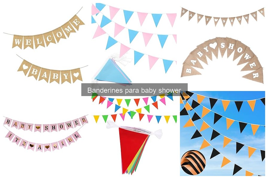 Cómo elegir banderines para baby shower: Guía de compra