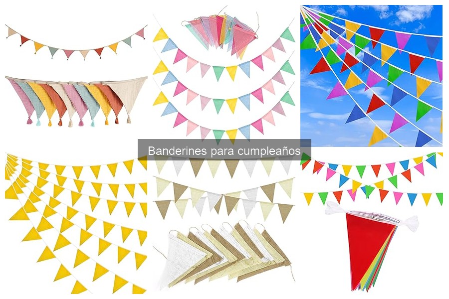 Cómo Elegir Banderines para Cumpleaños: Guía Práctica
