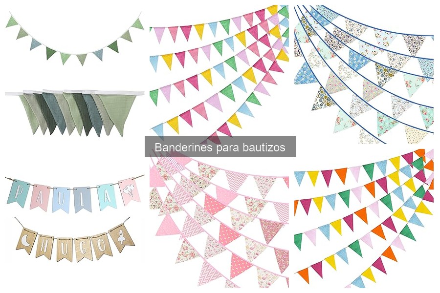 Cómo elegir banderines para el bautizo: guía de compra