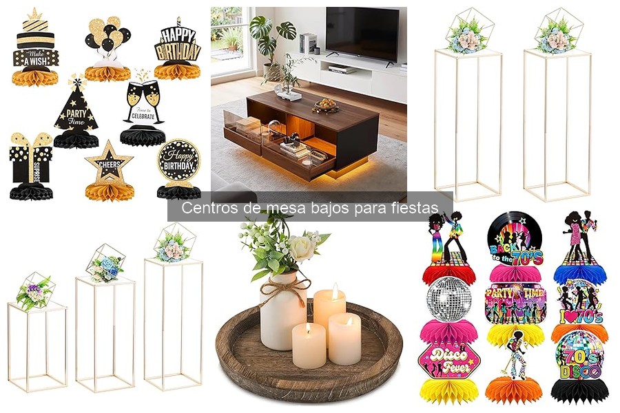 Cómo elegir el centro de mesa bajo perfecto para tu fiesta