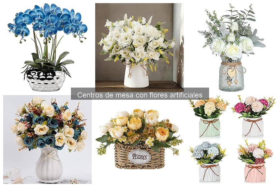 Cómo elegir el centro de mesa con flores artificiales ideal