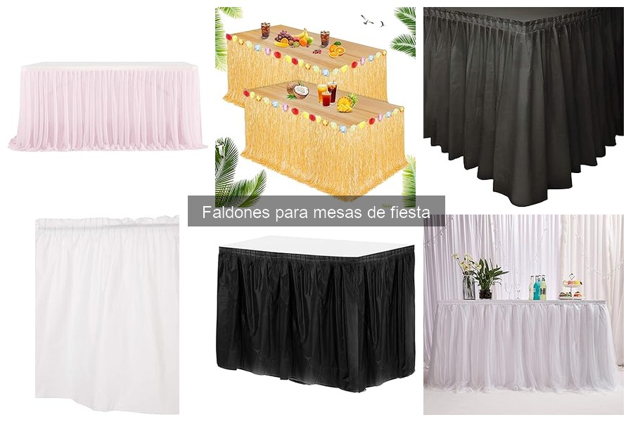 Cómo elegir el faldón adecuado para tu fiesta