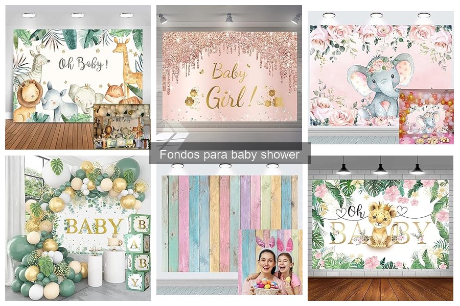 Cómo elegir el fondo ideal para tu baby shower: Guía de compra