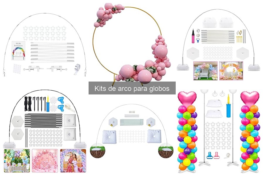 ** Cómo elegir el kit de arco para globos ideal para tu boda