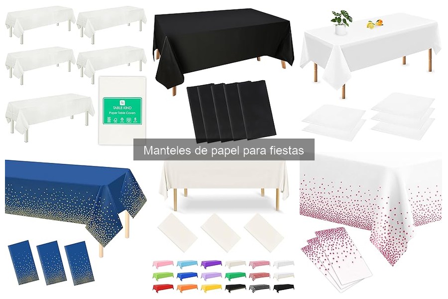 Cómo elegir el mantel de papel perfecto para tu fiesta