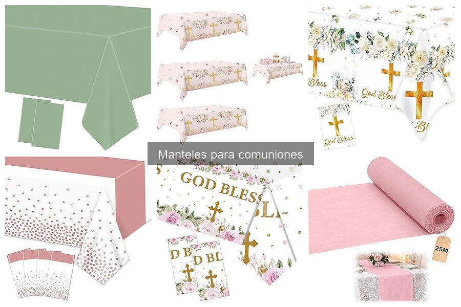Cómo elegir el mantel perfecto para una comunión