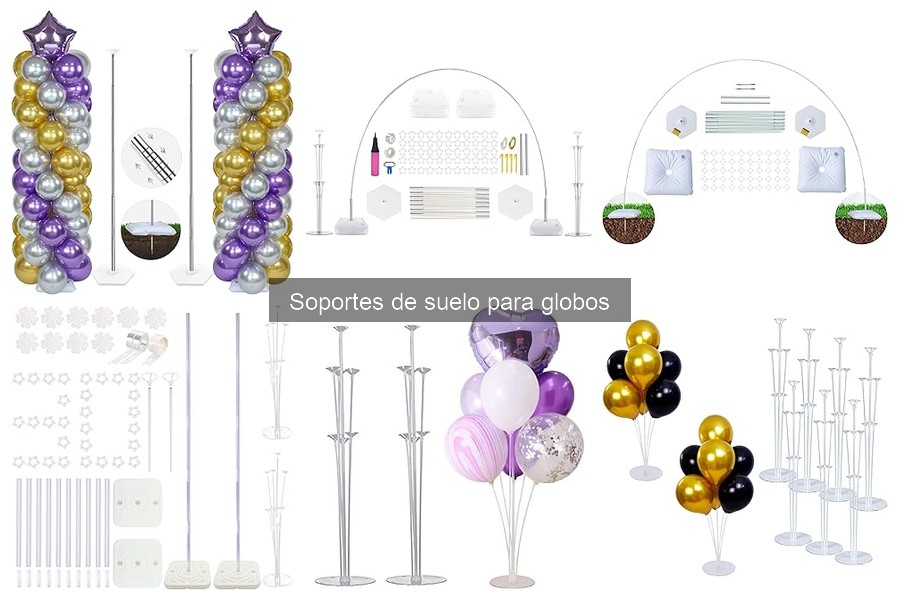 Cómo elegir el soporte de suelo perfecto para globos