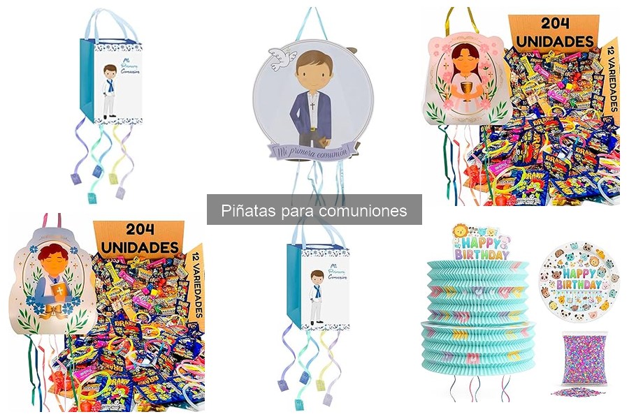 ¿Cómo elegir el tamaño de la piñata para una comunión?