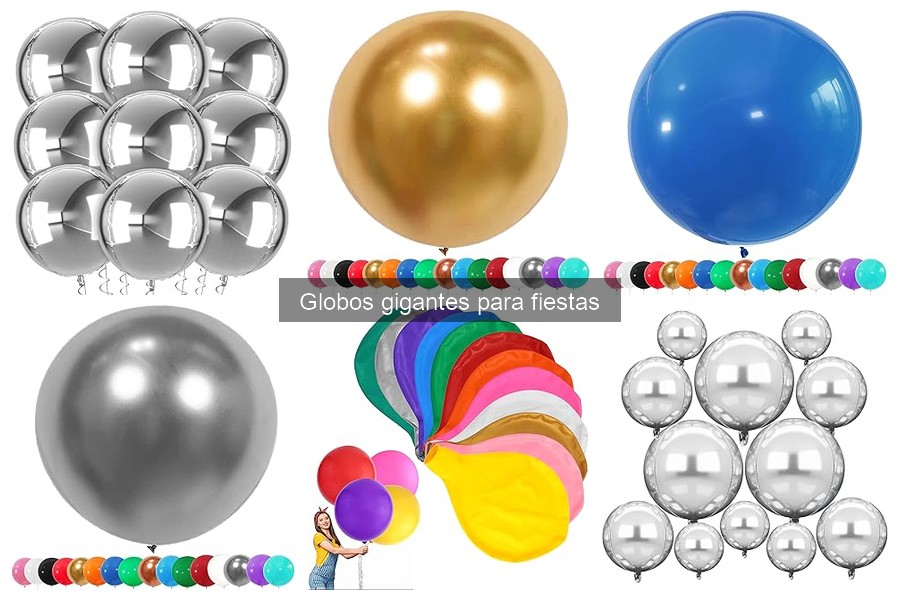 Cómo elegir globos gigantes para decoraciones de fiestas
