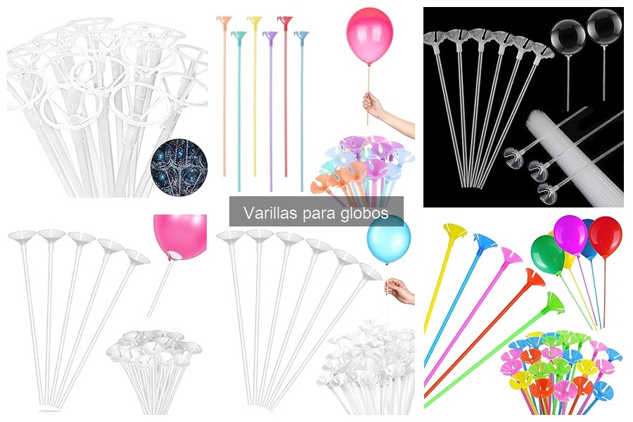Cómo elegir la longitud ideal de varillas para globos