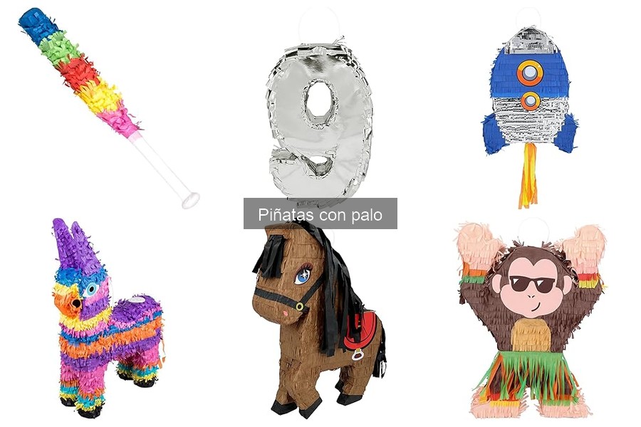 Cómo elegir la mejor piñata con palo para niños