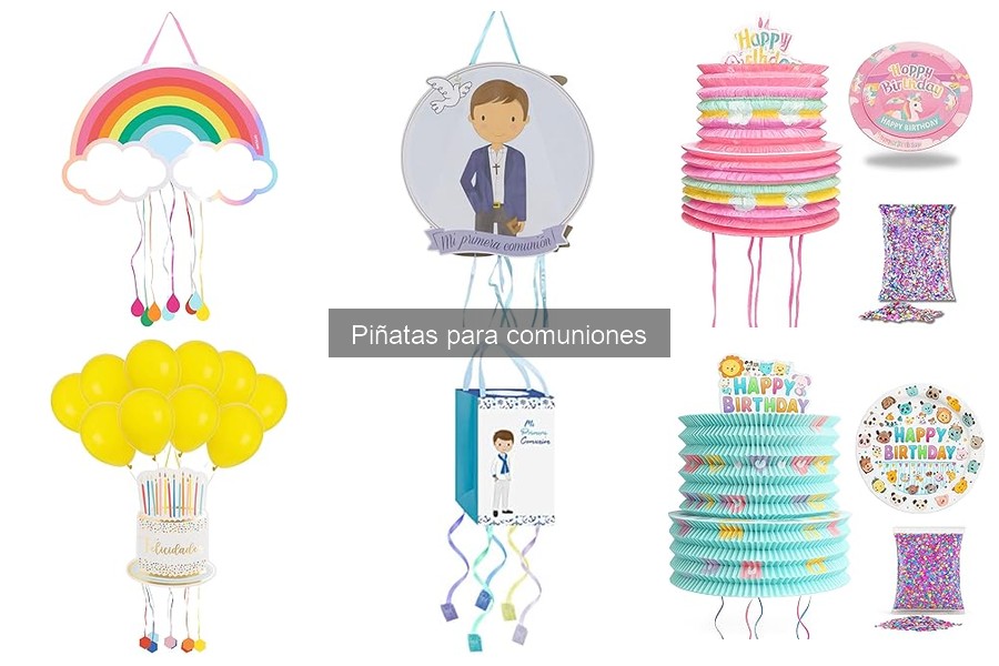 Cómo elegir la piñata perfecta para una comunión