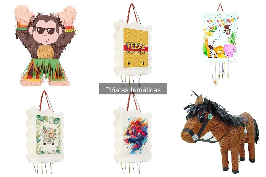 Cómo elegir la piñata temática perfecta para tu evento