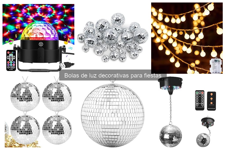 Cómo elegir las mejores bolas de luz decorativas para fiestas