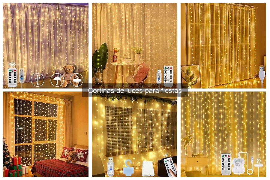 Cómo elegir las mejores cortinas de luces para tu fiesta