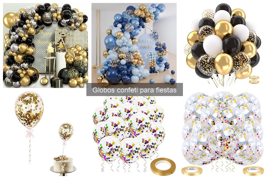 Cómo elegir los globos confeti perfectos para tu fiesta
