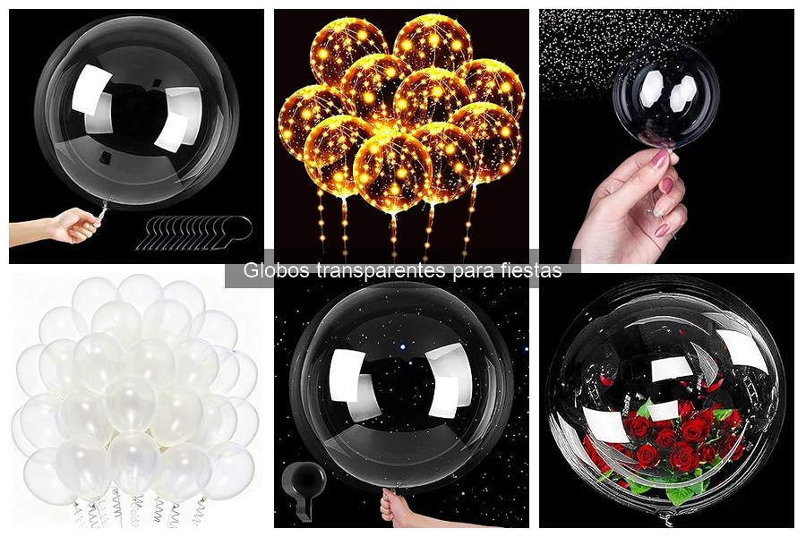Cómo elegir los mejores globos transparentes para tu evento