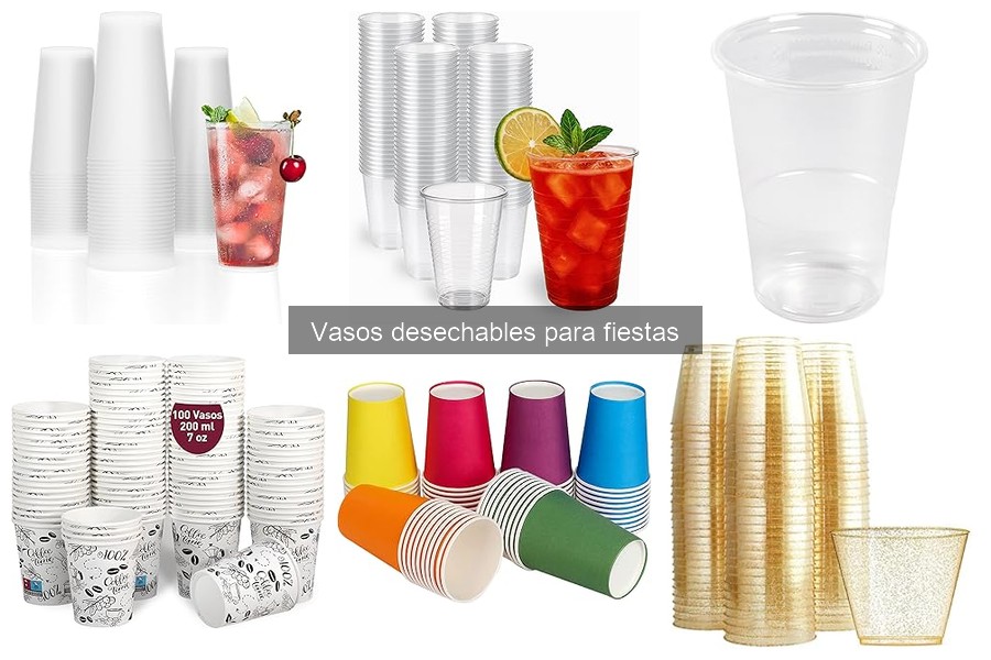 Cómo elegir los mejores vasos desechables para fiestas