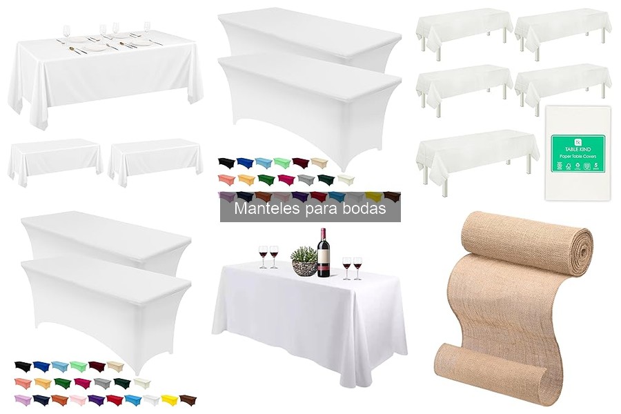 Cómo elegir manteles para bodas: guía completa
