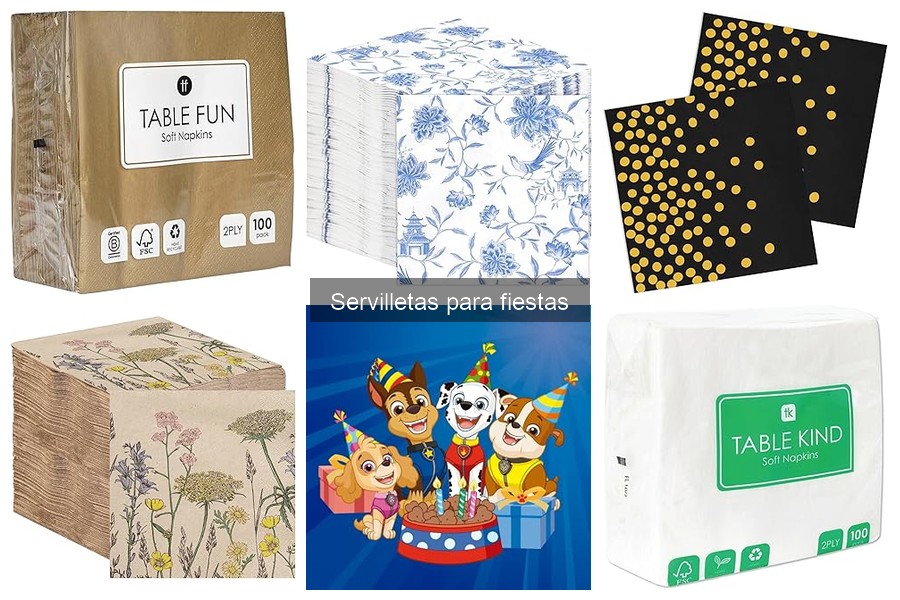 Cómo elegir servilletas para fiestas: guía práctica