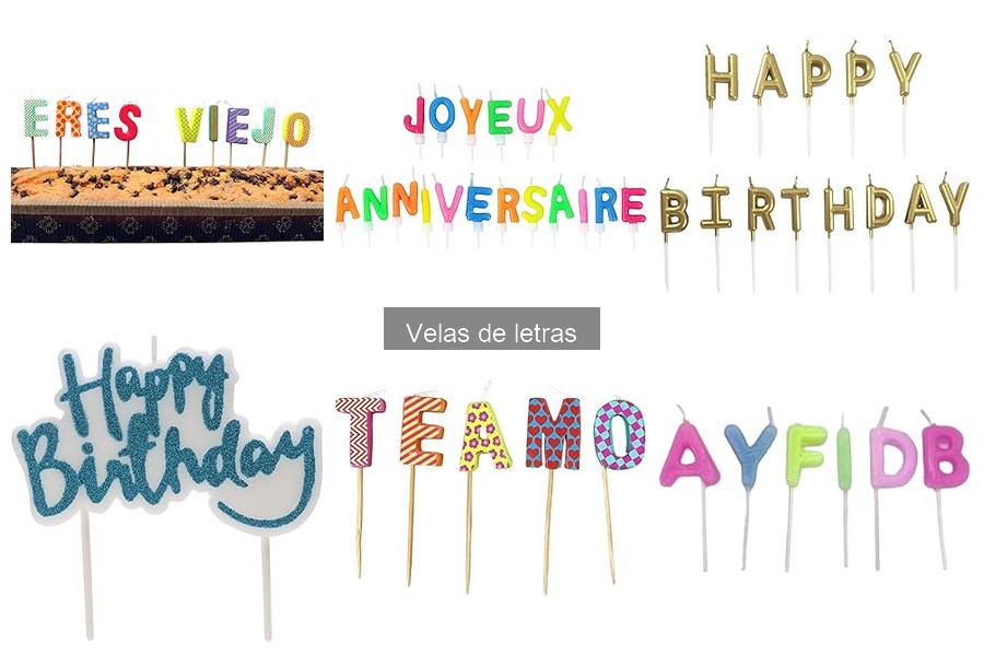 Cómo elegir velas de letras para tu fiesta: ¡guía práctica!