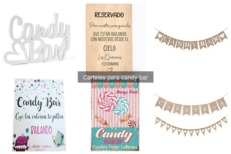 Cómo exhibir carteles en el candy bar para impactar