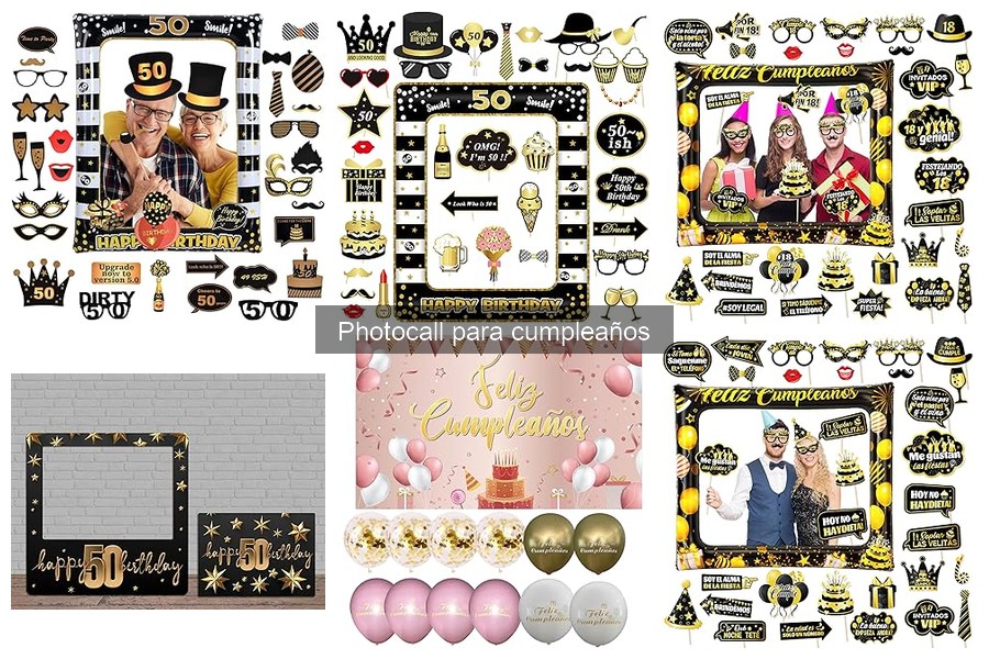 Cómo Funcionan los Photocalls Interactivos para Cumpleaños