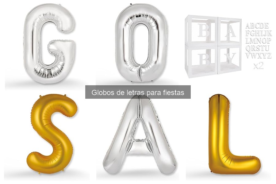 Cómo hacer un arco con globos de letras para fiestas