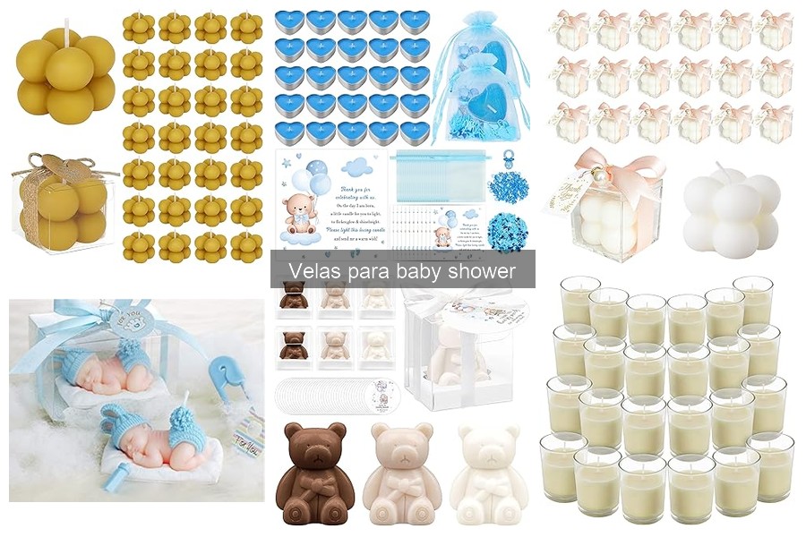Cómo Hacer Velas Personalizadas para Baby Shower