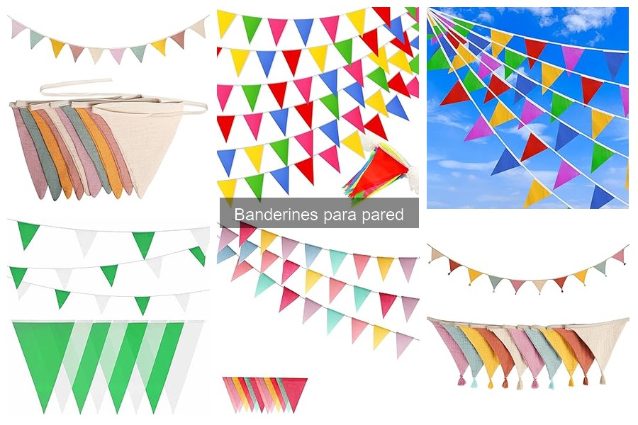 Cómo instalar banderines en la pared con estilo