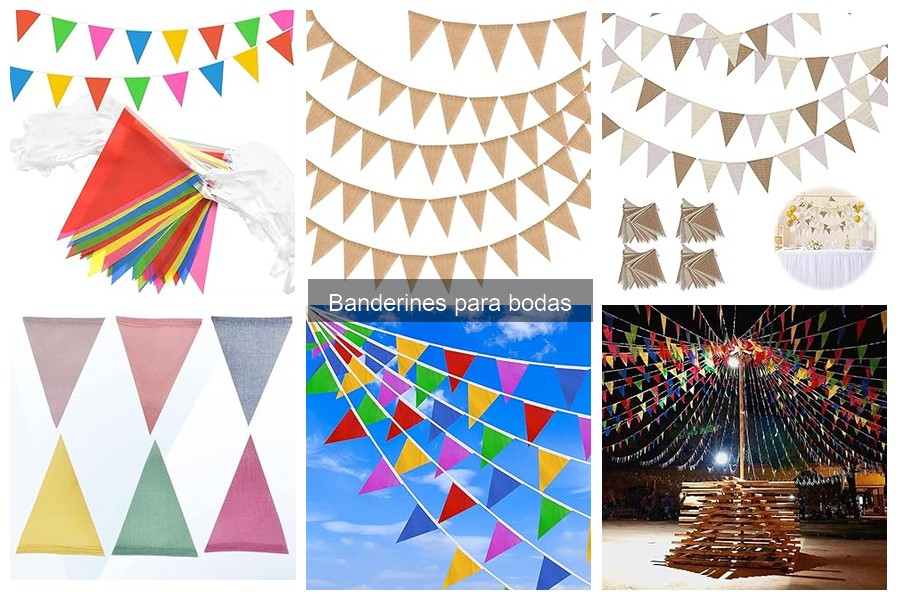 Cómo instalar banderines para bodas: Guía práctica