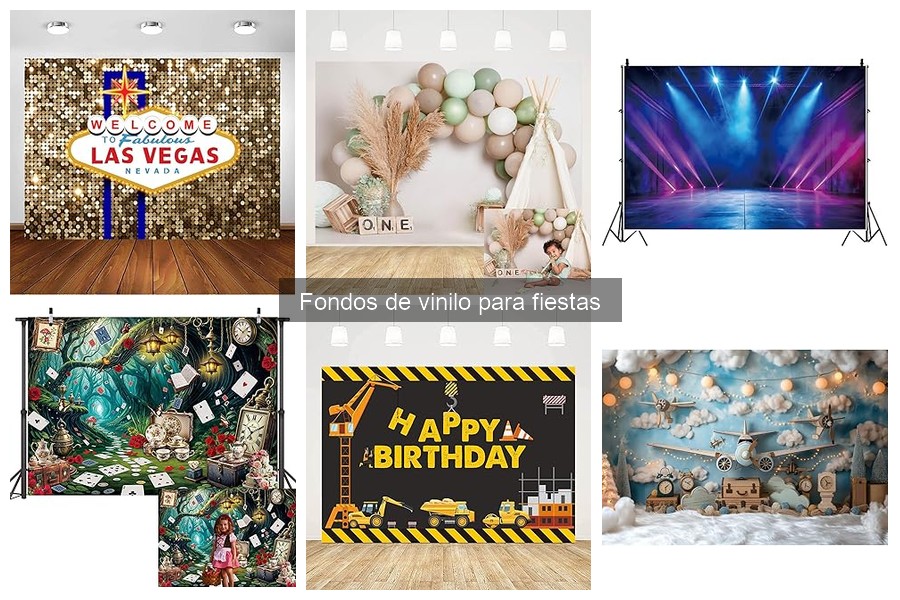 Cómo instalar fondos de vinilo para fiestas fácilmente